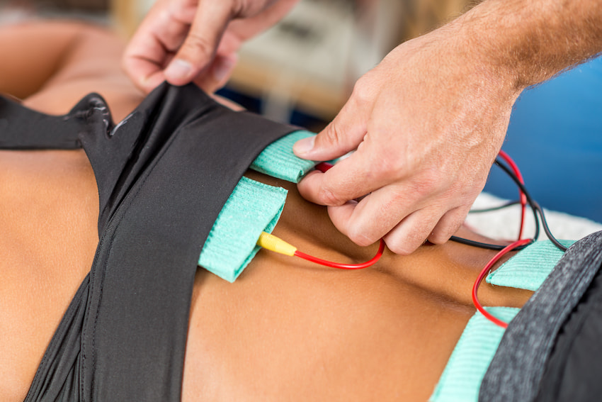 How electric muscle stimulation (EMS) is used for rehabilitation